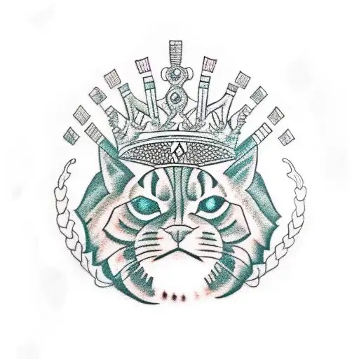 Queen's Crown Panther Mexican Living Background Colors