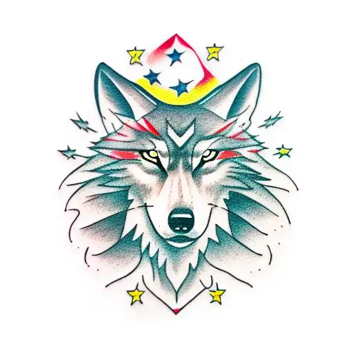 Freedom Strongness Peace Wolf