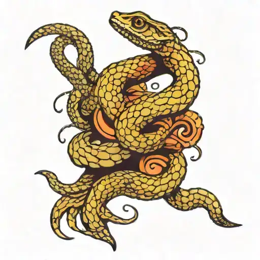 Suicide Depression Snake Hang Loose Hand