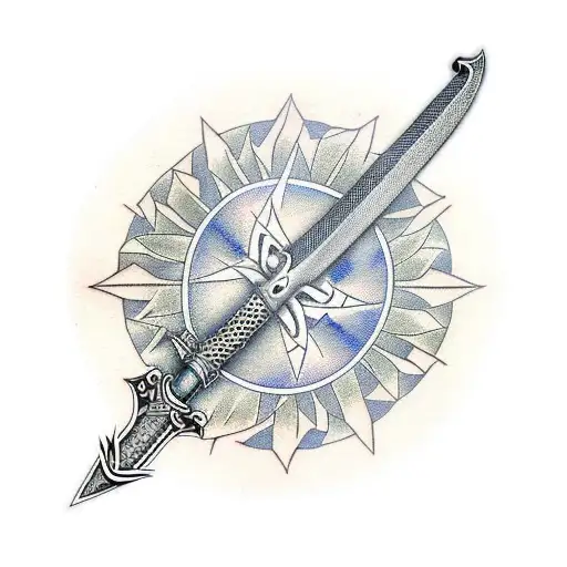 Damascus Sword Monument