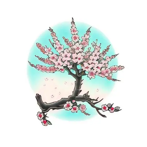 Sakura Blossom Tree