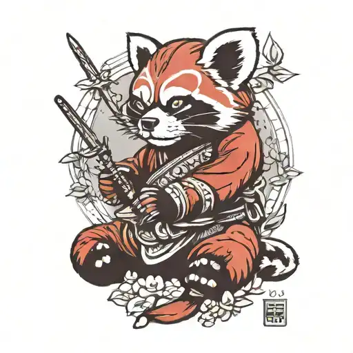 Red Panda Samurai
