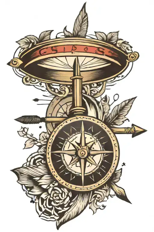 Compass And Arrow