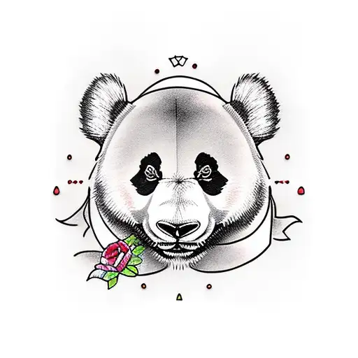 Panda Colorido