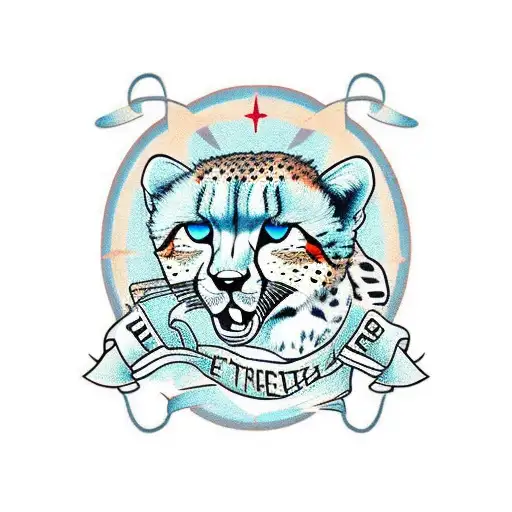 Cheetah Showing Strength And Resilience