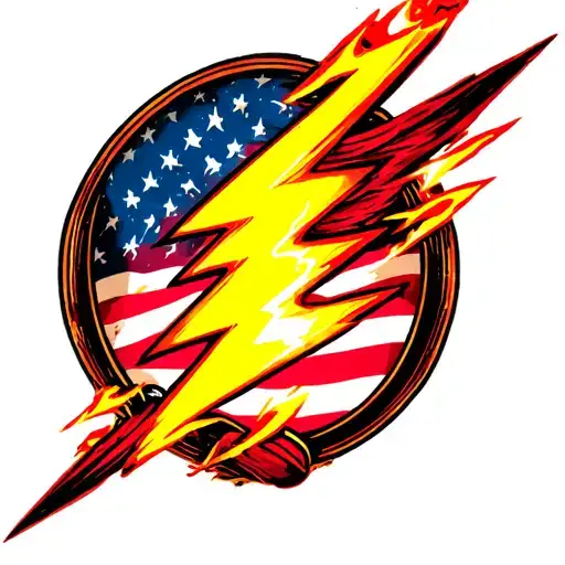 Fire Lightning Bolt