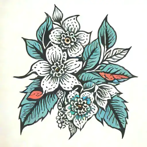Ojibwe Floral Patterns