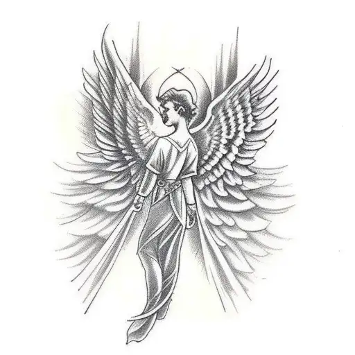 Seraphim Angel Back
