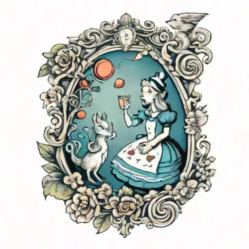 Characters From The Alice In Wonderland