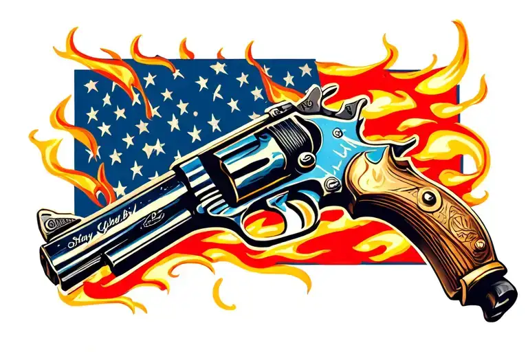 Gun Flames And Stay Gold Ponyboy