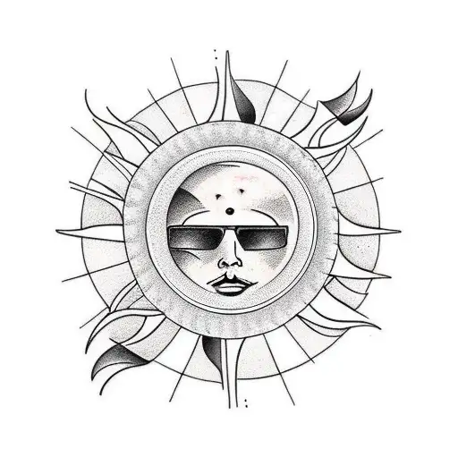 Icarus Looking Up At The Sun