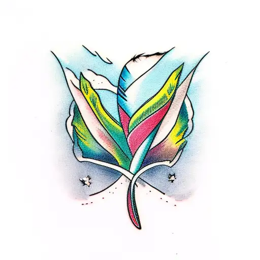 Feather With Brother Text