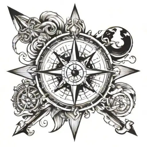 Family Compass Nautical Them E