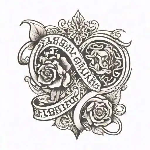 Kids Names Intertwined