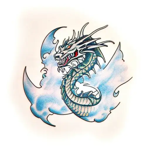 Dragon En Todo El Brazo