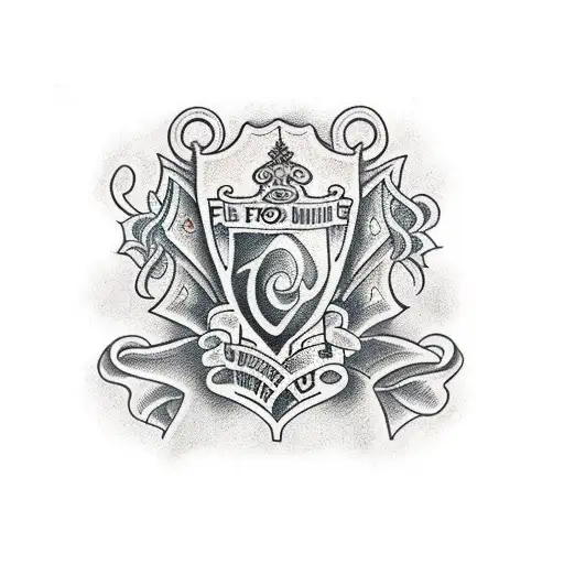 Full Sleeve Tattoo Of Victorian Scroll On The Bicep And Forearm