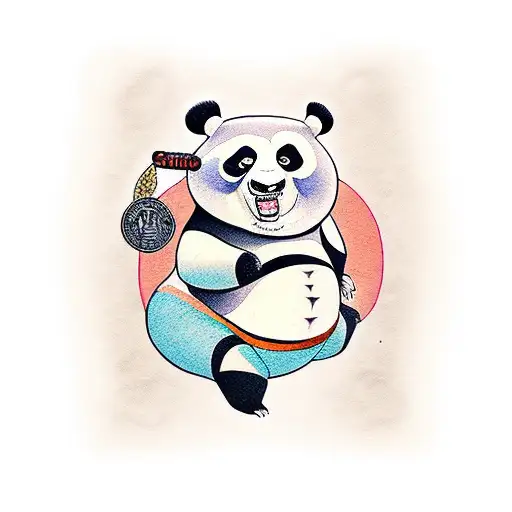 Kungfu Panda Eat