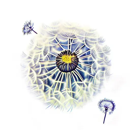 Dandelion With Rolly Pollies