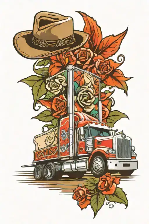 Western Star Semi Truck Parked