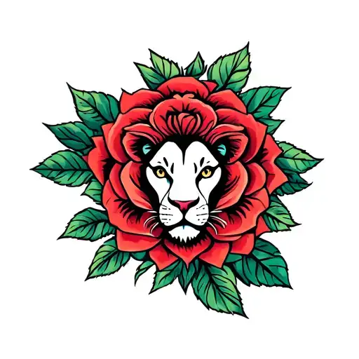 Lion Rose