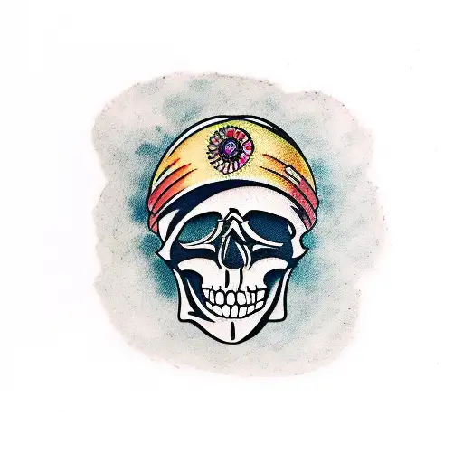 Indian Skull Profile