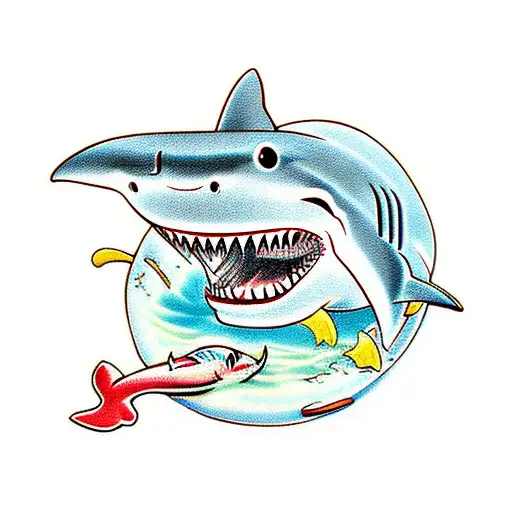 Shark In Kiddie Pool