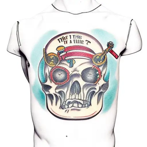 Do It Or Die Trying On The Chest In Betwen The Words There Is A Snack In The Background