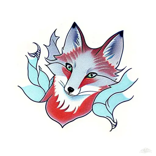 Full Grown Fox With Bushy Tail