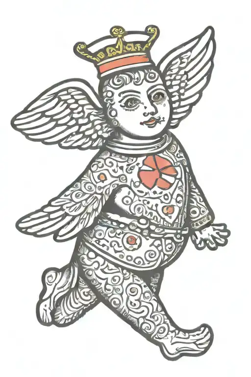 Jelly Baby With Raf Wings