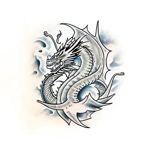 Dragon Lanzando Fuego