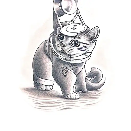 An Orange Cat Standing On Its Hind Legs With A Human Face Wearing Socks And Sandals On Its Hind Feet