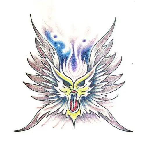 Phoenix Rising From Ashes