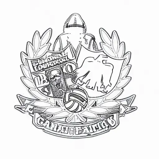 The Logo Of A Football Team