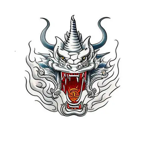 Hannya Mask Dragon