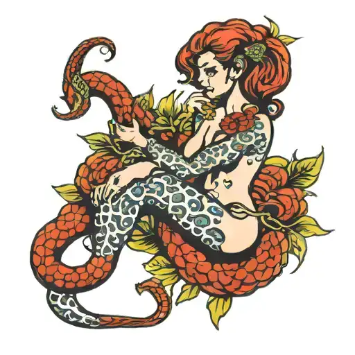 Nude Girl Snake Weed