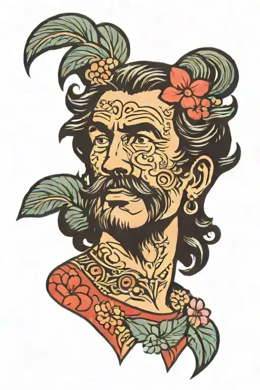Odysseus With Hawaiian Shirt