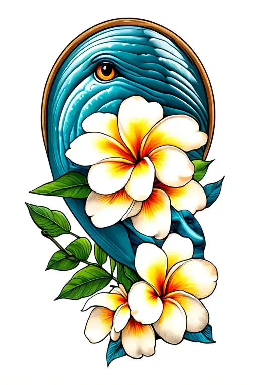 Frangipani Australia Whale Wrapped Round