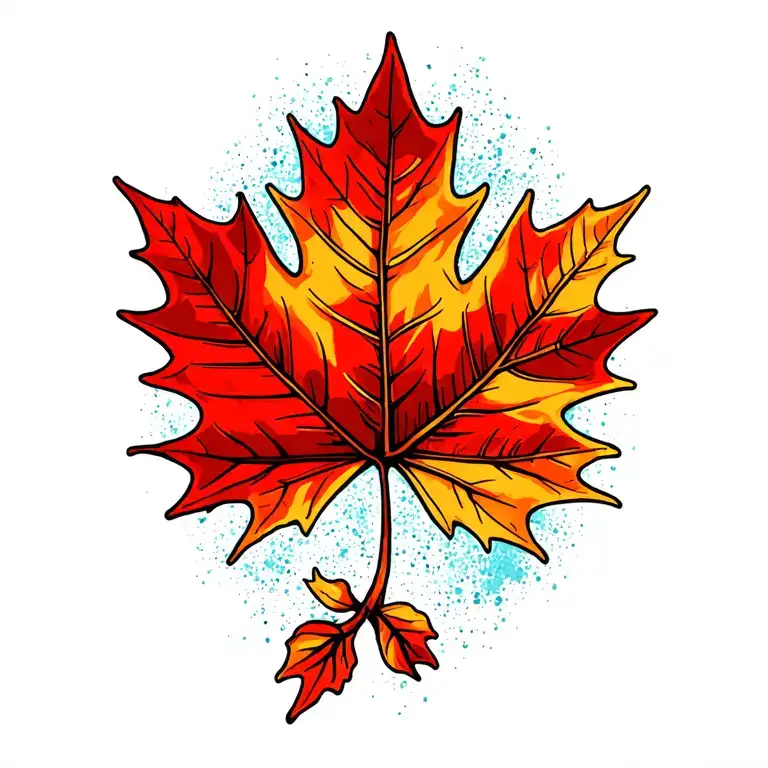 Maple Leaf Filled