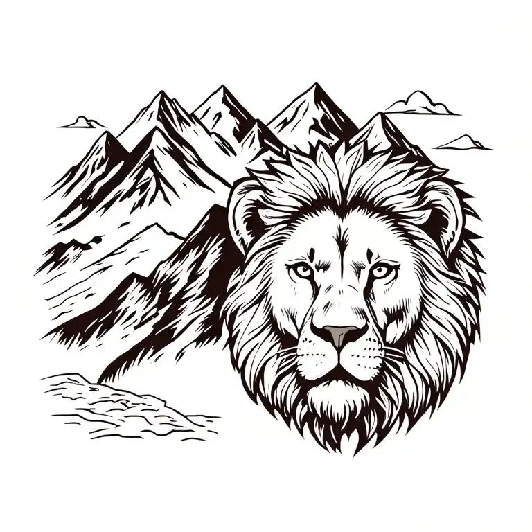 Lion Mountains Bavaria