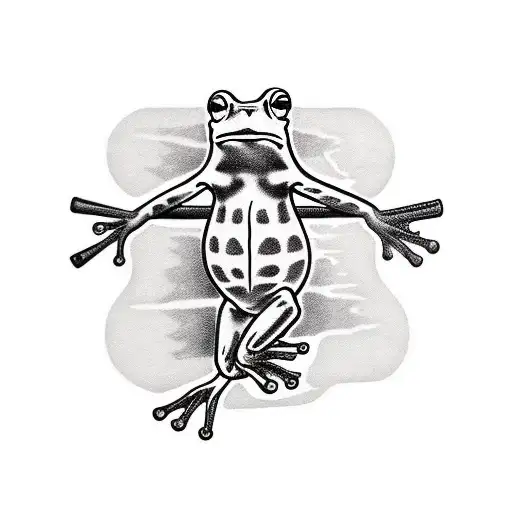 Frog Being Crucified