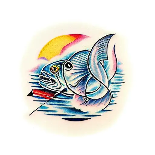 Music Fishing And Motorbike