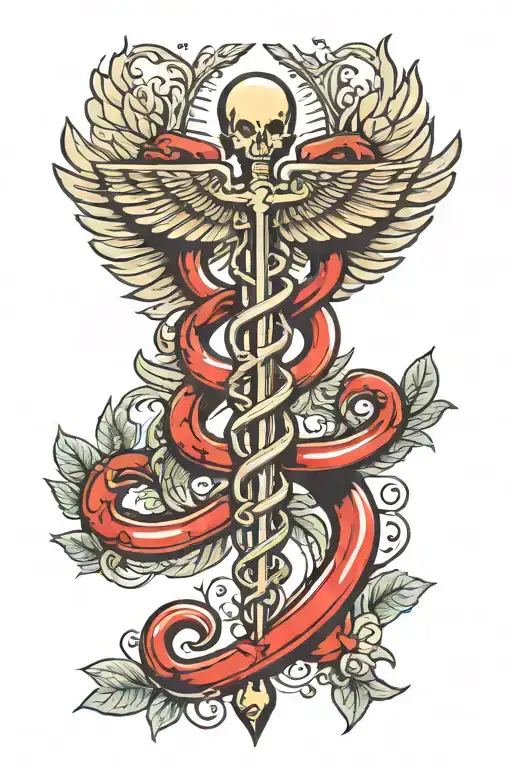 Medical Caduceus Symbol