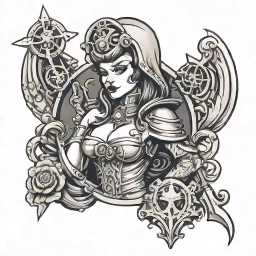 Warhammer Sororitas Pinup Girl