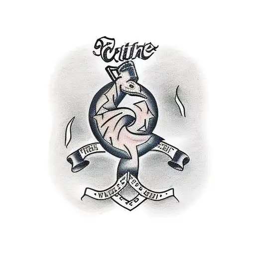 Scottish Theme With The Letters B E