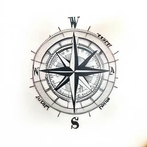 Compass Inside Pocket Watch