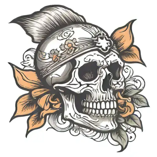 Skull And Bow