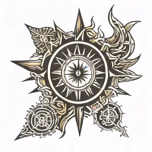 Black Sun And Runes