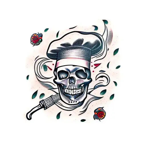 Mexican Skull Chef