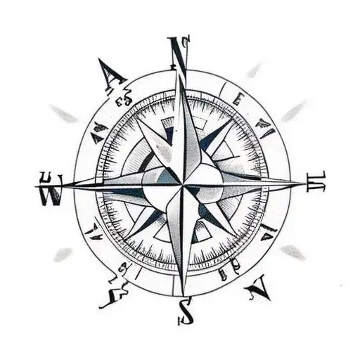 Compass With Birth Dates