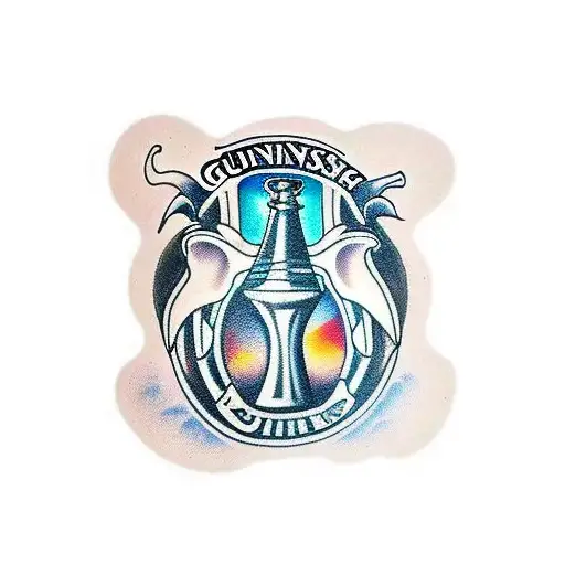 Guinness With Dolphin And Chess Piece